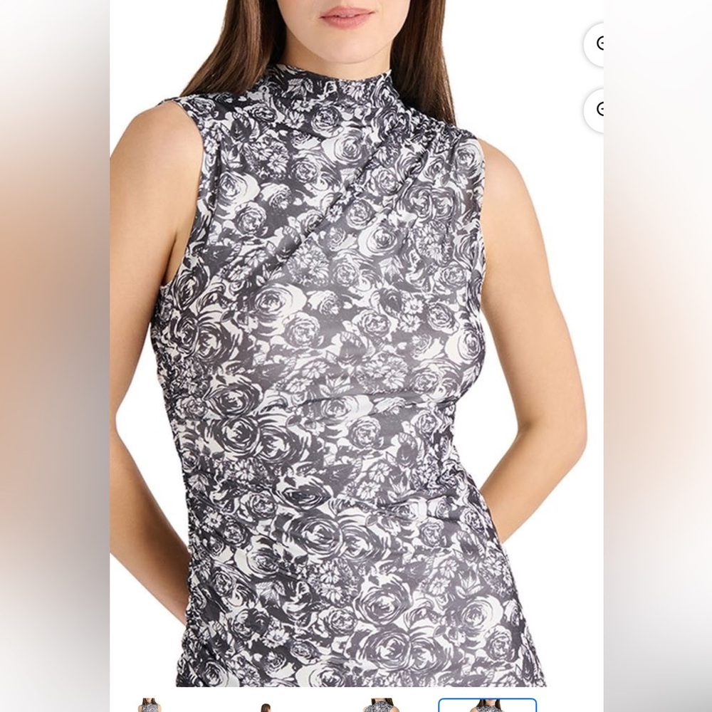 NWT-Betsy Johnson Midi Dress - Picture 3 of 10